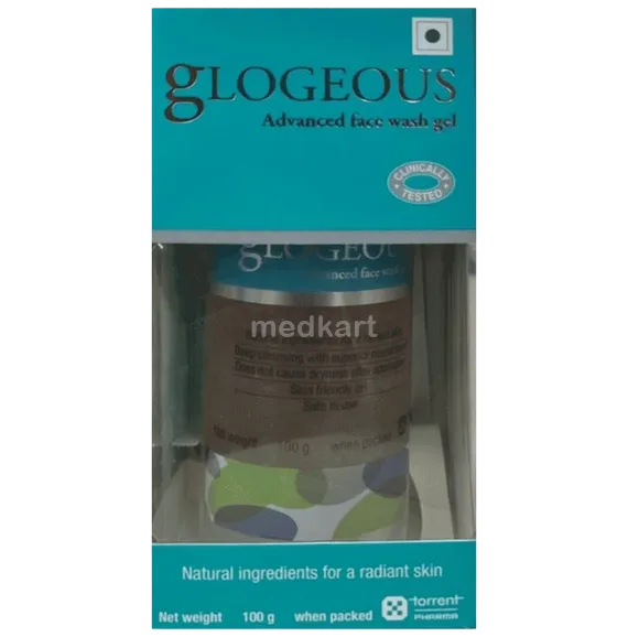 glogeous facewash 100 gm